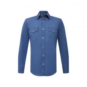 Джинсовая рубашка Tom Ford. Цвет: синий