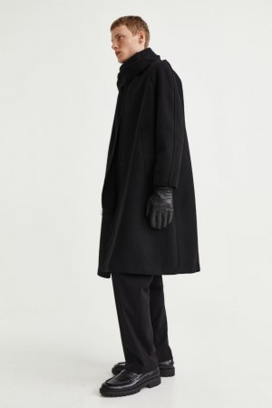 Кожаные перчатки , черный H&M