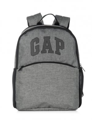 Рюкзак GAP Original с двумя отделениями, серый меланж