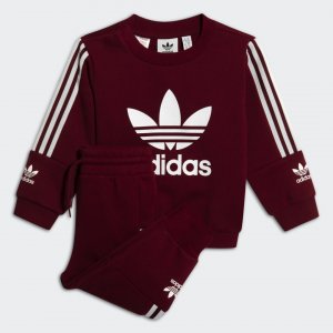 Костюм Lockup Originals adidas. Цвет: белый