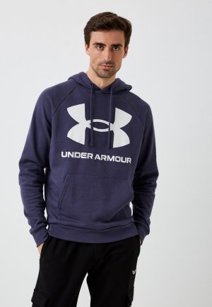 Худи Under Armour UA Rival Fleece Big Logo HD-GRY. Цвет: фиолетовый