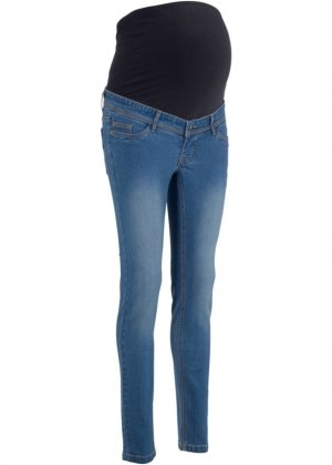 Узкие джинсы для беременных , синий Bpc Bonprix Collection
