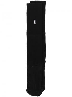 Носки с логотипом 11 By Boris Bidjan Saberi. Цвет: чёрный