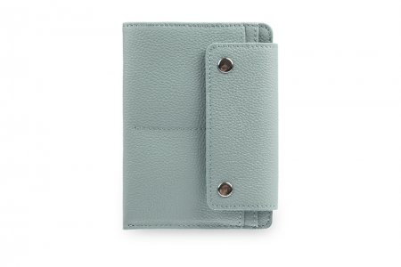 Дорожный кошелек Smart Grey-Blue - Верфь. Цвет: серый