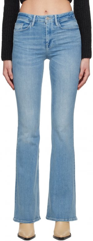 Синие расклешенные джинсы Le One FRAME