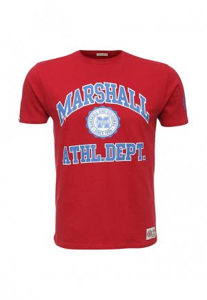 Футболка Marshall Original. Цвет: красный