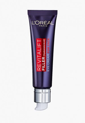 Крем для кожи вокруг глаз LOreal Paris L'Oreal REVITALIFT ФИЛЛЕР 30 мл. Цвет: прозрачный