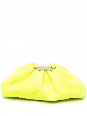 Декорированный клатч Mini Pillow Philipp Plein. Цвет: желтый