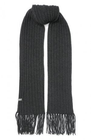 Кашемировый шарф FTC. Цвет: серый