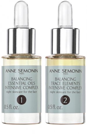 Восстанавливающий баланс кожи интенсивный комплекс с эфирными маслами и олигоэлементами Anne Semonin. Цвет: бесцветный