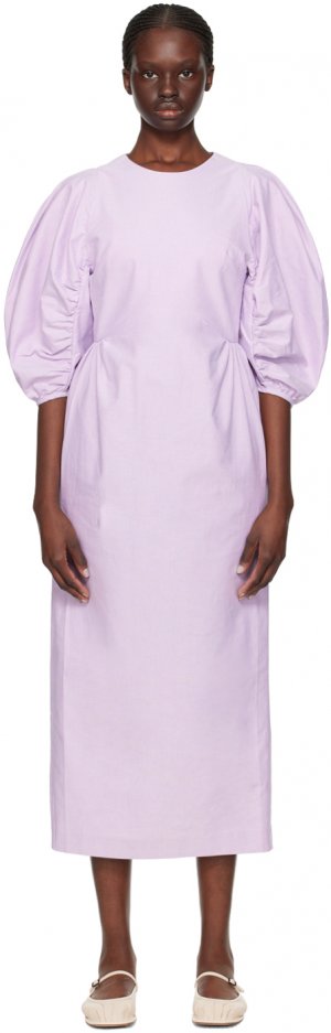Пурпурное платье-миди Bessie Kika Vargas