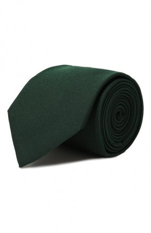 Шелковый галстук Brouback. Цвет: зелёный