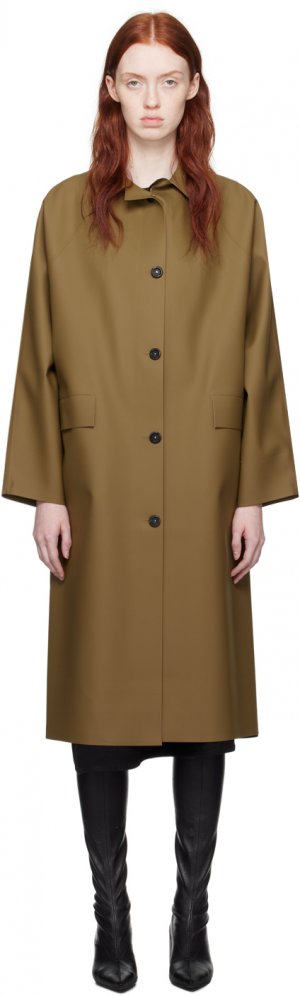 Светло-коричневое оригинальное пальто KASSL Editions