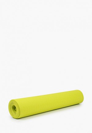 Коврик для йоги Ecowellness 173х61. Цвет: зеленый