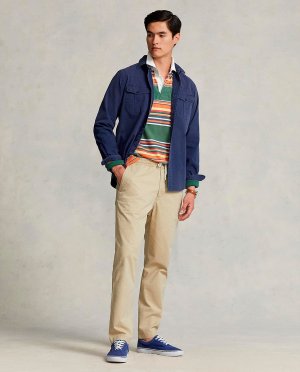 Мужские хлопковые брюки чинос классического кроя Polo Ralph Lauren