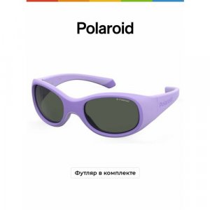 Солнцезащитные очки, фиолетовый Polaroid. Цвет: фиолетовый