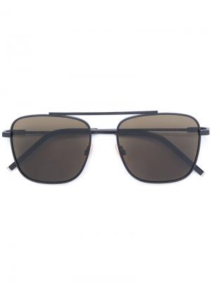 Солнцезащитные очки с квадратной оправой Fendi Eyewear. Цвет: чёрный