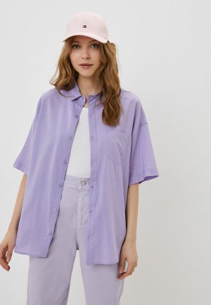 Рубашка Gloria Jeans. Цвет: фиолетовый