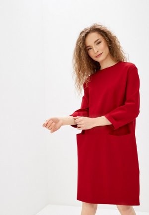 Платье Alpecora. Цвет: красный