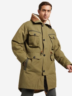 Куртка утепленная мужская M66 Fishtail, Зеленый, размер 48 The North Face. Цвет: зеленый