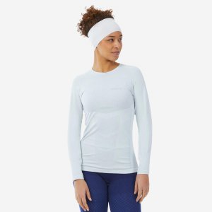 Рубашка женская для беговых лыж с длинным рукавом - 900 светло-серый INOVIK, цвет grau Inovik