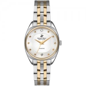 Наручные часы BP3270X.220, серебряный, золотой Beverly Hills Polo Club. Цвет: серебристый