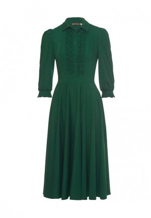 Платье Marichuell DJIMY. Цвет: зеленый
