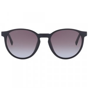 Солнцезащитные очки 874S 001, серый, фиолетовый LACOSTE. Цвет: серый/фиолетовый/черный