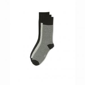 Комплект из 3 пар носков CELIO. Цвет: серый меланж / синий,черный/серый меланж