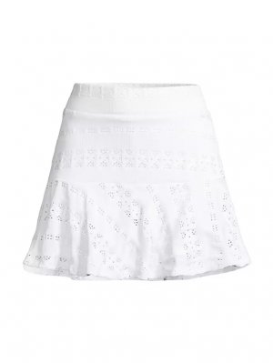 Теннисная юбка «Пуантелле» L'Etoile Sport, белый L'Etoile Sport