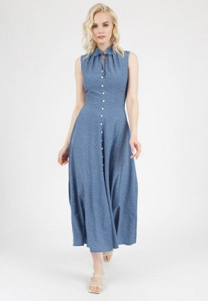 Платье Olivegrey NINBO. Цвет: синий