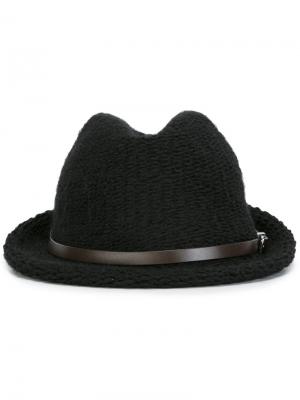 Фетровая шляпа Woolrich. Цвет: чёрный