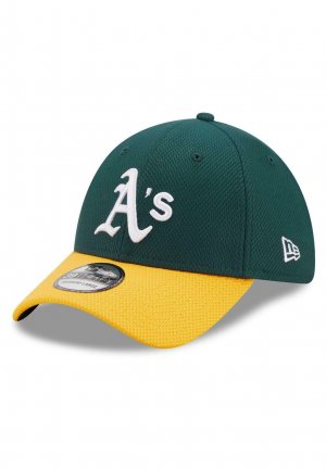 Бейсболка OAKLAND ATHLETICS MLB DIAMOND ERA 39THIRTY STRETCH CA New Era, цвет grün