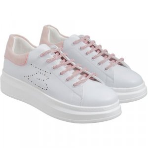 Кроссовки , размер 39, белый, розовый TOSCA BLU. Цвет: розовый/белый