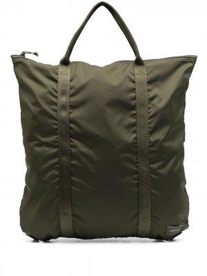 Рюкзак на молнии с нашивкой-логотипом Porter-Yoshida & Co.. Цвет: зеленый