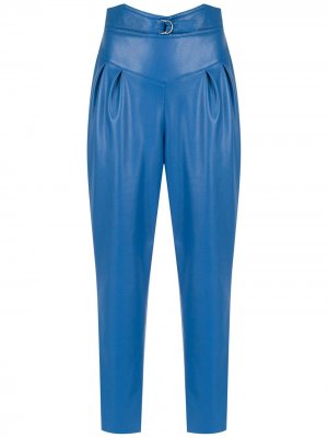 Укороченные брюки Tulip Framed. Цвет: синий
