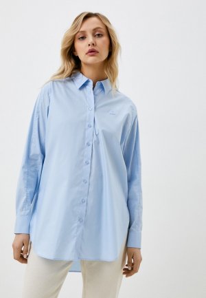 Рубашка Lacoste. Цвет: голубой