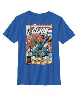 Детская футболка с обложкой комиксов GI Joe для мальчиков , синий Hasbro