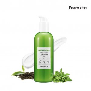 Ежедневный парфюмерный лосьон для тела с семенами зеленого чая 330 мл (3 варианта) FARM STAY