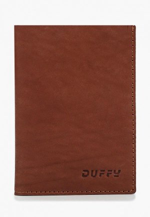 Обложка для паспорта Duffy. Цвет: коричневый