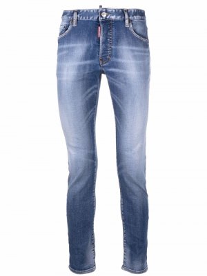 5-pocket skinny jeans Dsquared2. Цвет: синий