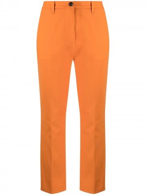 Расклешенные брюки строгого кроя Nine In The Morning. Цвет: оранжевый