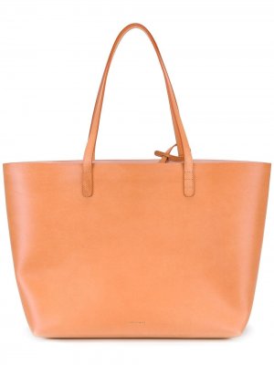 Большая сумка-тоут Mansur Gavriel. Цвет: бежевый