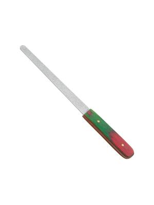 Пилка металлическая Solinberg 8123, деревянная ручка, алмазное покрытие, длина 15см.. Цвет: серый