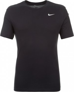 Футболка мужская Dri-FIT, Черный Nike. Цвет: черный