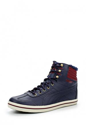 Кеды Puma Tatau Sneaker Boot peacoat-peacoat. Цвет: синий