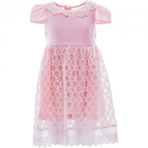 Платье, размер 9-10/134-140, розовый Cascatto. Цвет: розовый