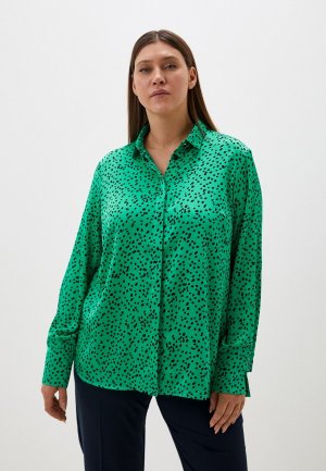 Блуза Averi. Цвет: зеленый