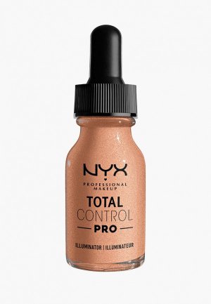 Хайлайтер Nyx Professional Makeup TOTAL CONTROL PRO ILLUMINATOR, Оттенок 01, Cool, 50 мл. Цвет: бежевый
