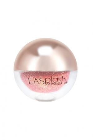 Блестки для макияжа Crystallized Glitter Fuzzy Flamingo LA Splash Cosmetics. Цвет: красный
